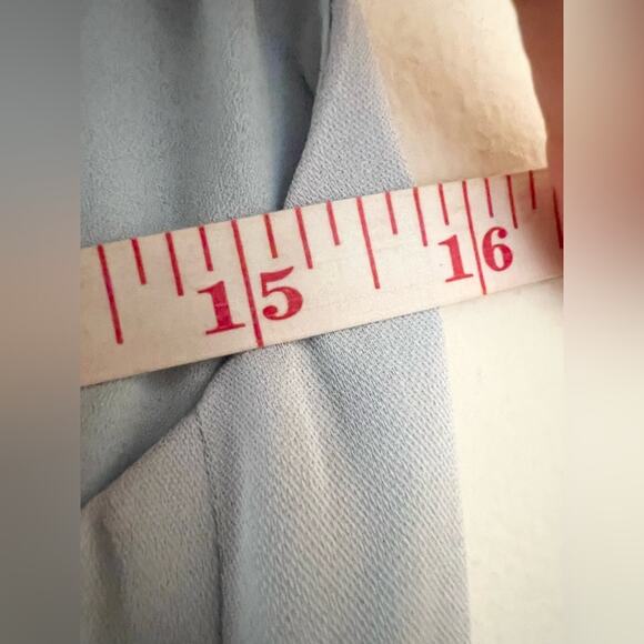 SJP by Sarah Jessica Parker fit and flare dress blue wedding semi formal - Picture 10 of 11